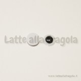 30 Occhi mobili in plastica 8x8x4mm