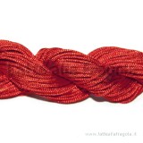 1 Metro di cordino in nylon rosso da 1mm