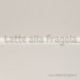 1 Metro piattina in alcantara 3x2mm bianco