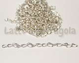 Catena di allungamento Silver Plated