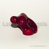 Ramo in pasta di corallo rosso 45x36mm A