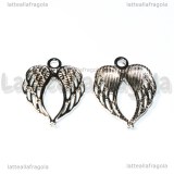 Charm Ali in metallo argentato 22x17mm