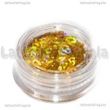 Lettere Alfabeto Oro Holografico 5mm 1gr