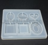 Stampo in silicone Cornici e Ciondoli lucido 90x80mm