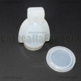 Stampo Teca 3D in silicone lucido
