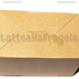 Scatola in cartone marroncino 10x6x6cm