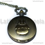 Orologio apribile Totoro color bronzo 45mm 