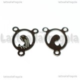 Crociera Madonna in Acciaio Inox 20x15mm