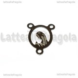 Crociera Madonna in Acciaio Inox 20x15mm