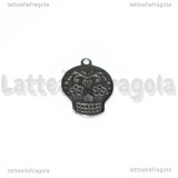 Ciondolo Teschio in acciaio inox 18.5x13mm
