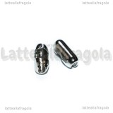 10 connettori in acciaio per catena a pallini da 3mm