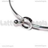Bracciale Rigido Apribile in Acciaio 304 60mm diametro
