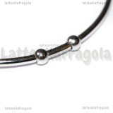 Bracciale Rigido Apribile in Acciaio 304 60mm diametro