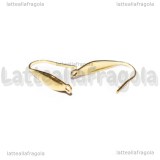 Monachelle in acciaio dorato 316 20x4.5mm