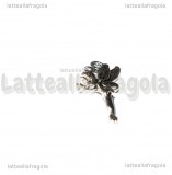 Charm Trilly in metallo argento antico 25x11mm