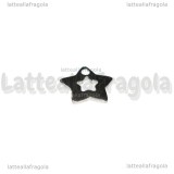 Charm Stella in Acciaio Inox 11x11.5mm