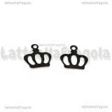 Charm Corona in Acciaio Inox 13x11mm
