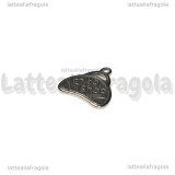 Ciondolo Borsa in Acciaio Inox 14x14mm