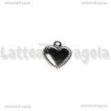 Charm Cuore in Acciaio Inox 9.5x8mm