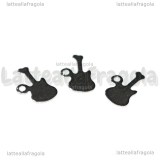 Charm Chitarra in Acciaio Inox 14.5x9mm
