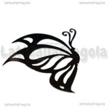 Ciondolo Farfalla filigranata in Acciaio Inox 36x30mm