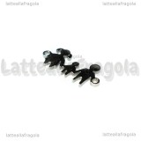 Connettore Family modello D in Acciaio Inox 18x9mm