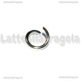 100 Anellini apribili in Acciaio Inox 7mm