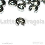 10 Coprischiaccini in Acciaio Inox 5mm