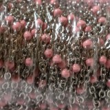 10Metri (Bobina) di Catena Rosario Rosa Smaltato in Acciaio Inox 2x1.5mm
