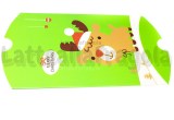 2 Scatole Renna Merry Christmas in cartone 188x11cm