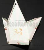 Scatola Triangolare in cartone Fantasia Carosello 72x72x80mm