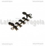 Connettore Family modello E in Acciaio Inox 29x12mm