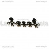 Connettore Family modello F in Acciaio Inox 30x12mm