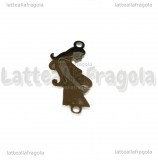 Connettore Aspettando Te in Acciaio Inox 23x10mm