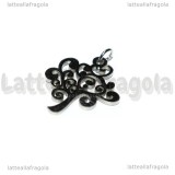 Ciondolo Albero della Vita in Acciaio Inox 21.5x18.5mm