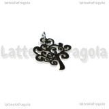 Ciondolo Albero della Vita in acciaio 304 21.5x18.5mm