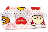 5 Buste in plastica con manico fantasia Rilakkuma 15x9cm