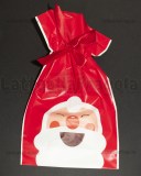 3 Buste Babbo Natale con fiocco 23.5x15mm