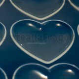 Stampo Cuori in silicone lucido 175x16mm