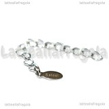 Catena di allungamento in Acciaio Inox 60x4mm