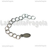 Catena di allungamento in Acciaio Inox 60x4mm
