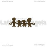 Connettore Family modello I in Acciaio Inox 26x12mm
