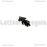 Ciondolo Mamma in Acciaio Inox 20x10mm
