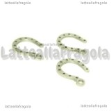 Ciondolo Ferro di Cavallo in Acciaio inox 14x8mm