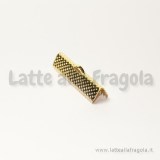 Capocorda per organza Gold Plated 30x7.5mm