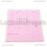 Stampo in silicone Bacchette magiche 7.7x7.7cm