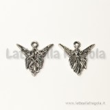 Charm fatina in metallo argento antico 19x20mm