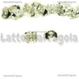 Coppia Farfalline per orecchini in Argento 925 4mm