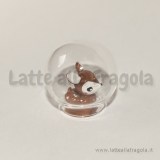 Cerbiattino in resina 15x11mm