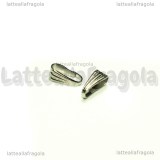 5 Contromaglie in Acciaio Inox 8.5x4mm